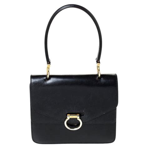 celine circular top handle vintage black and sliver|celine handbags sale.